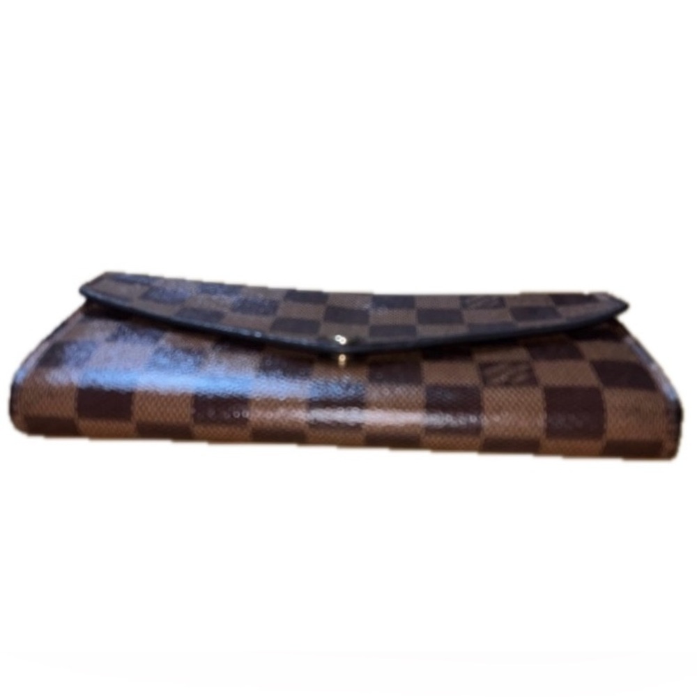 Louis Vuitton Envelope Wallet Long Portefeiulle Sarah Brown Damier - Picture 7 of 14
